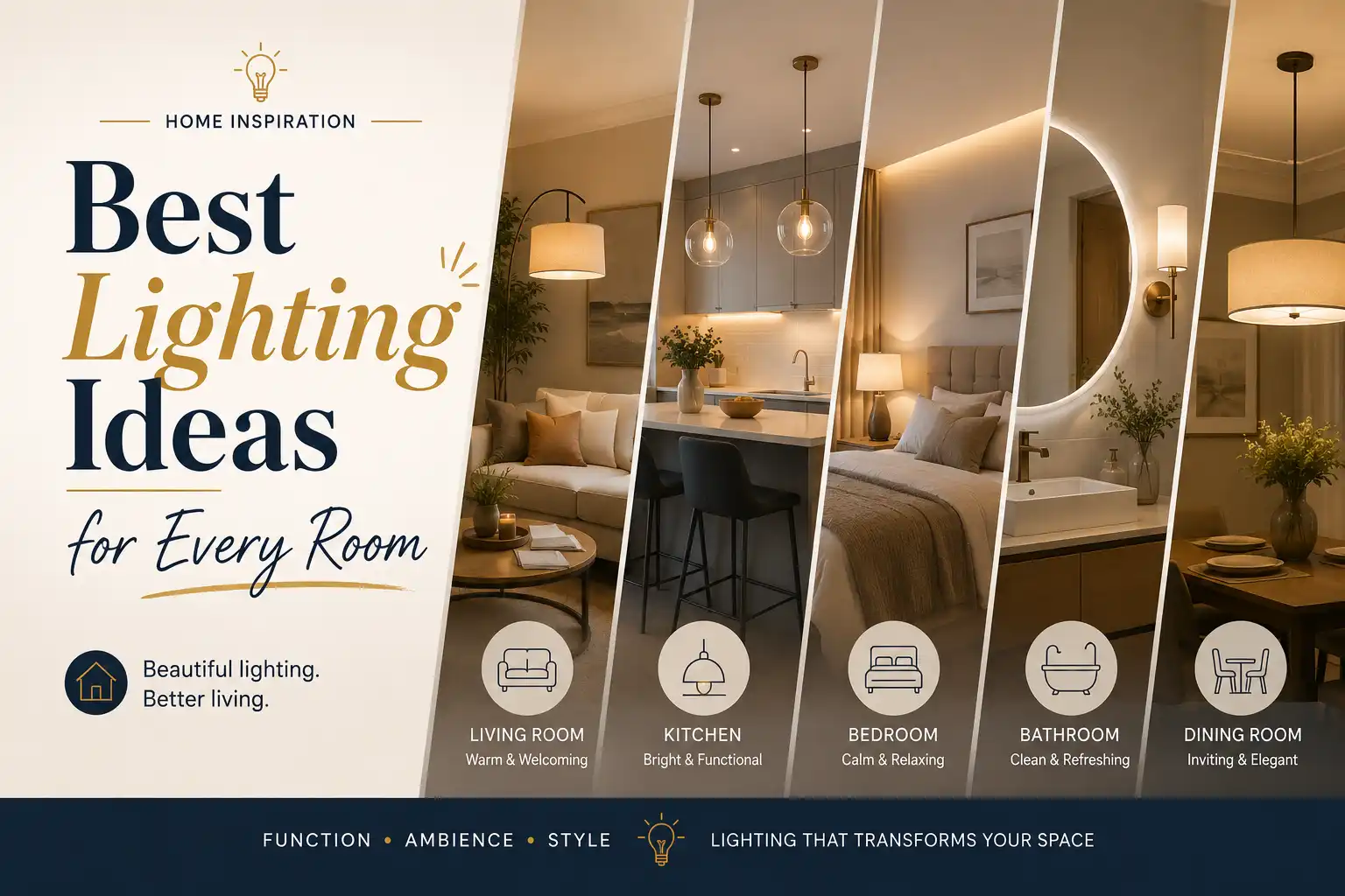 Best Lighting Ideas for Every Room