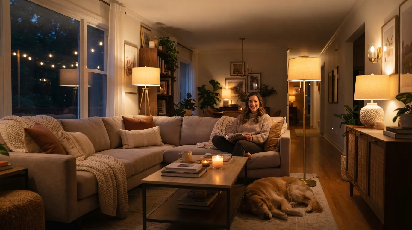 Lighting Layers: The Secret to a Warm and Welcoming Home
